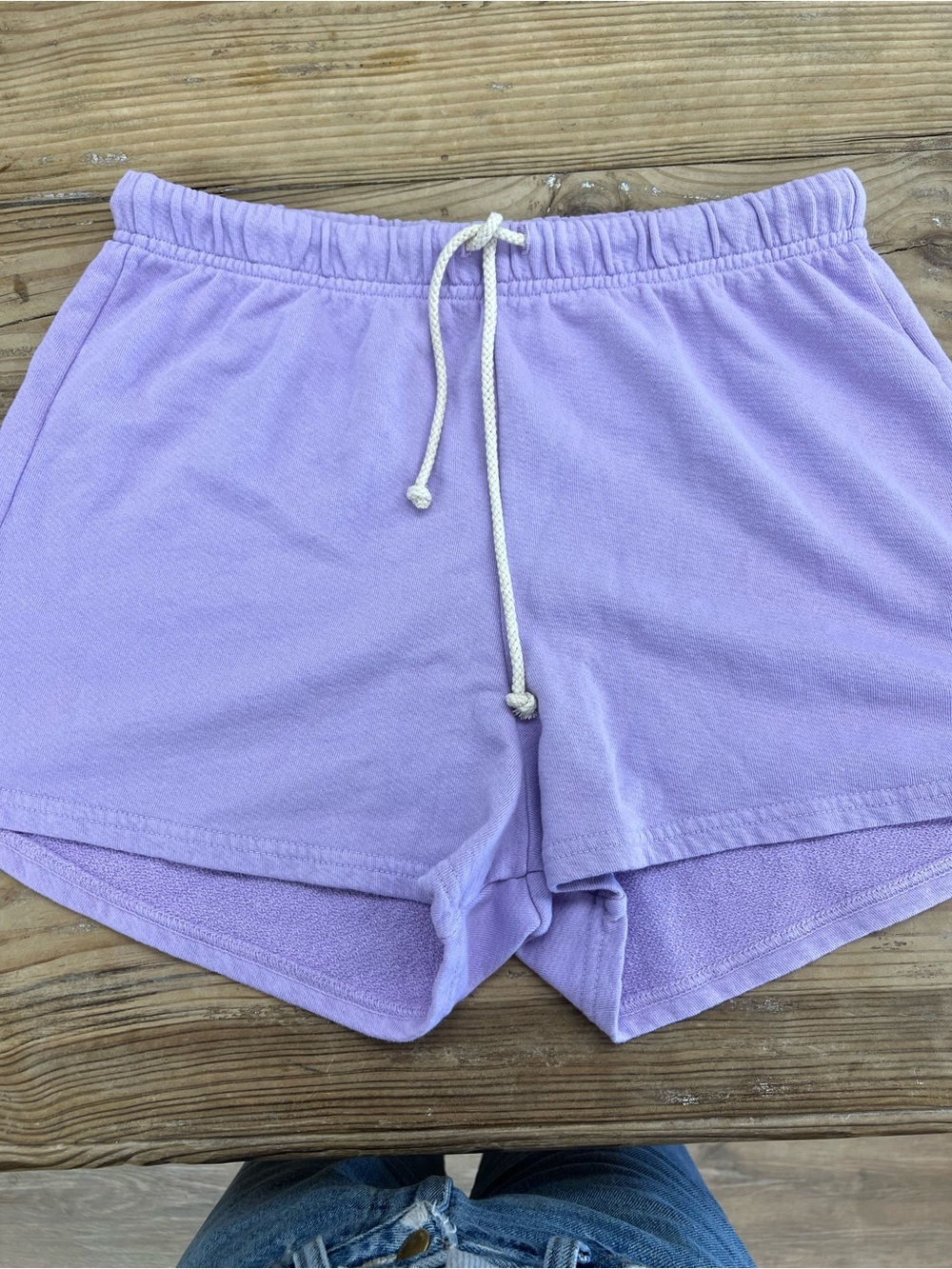 perfectwhitetee Ultraviolet Layla French Terry Shorts